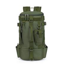 Ransel Multifungsi untuk Berkemah di Luar Ruangan, Tas Pancing, dan Tas Joran Pancing, Bahan Kain Baru Musim Gugur/Dingin, Kapasitas Besar, Banyak Kantong, Ransel Pria - MultiWarna - View 7