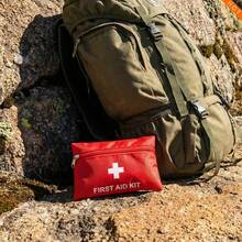 137pcs Car Travel First Aid Kit, Emergency First Aid Kit, Suitable For Hiking Camping, Small Trauma First Aid Kit, Boat Vehicle Use, Lightweight Compact Pocket First Aid Kit, Sports Outdoor Survival - View 4
