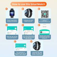 Jam Tangan Pintar Multifungsi untuk Remaja, Chip Hemat Daya Terintegrasi, Fitur Pedometer, Pengingat Minum Air, Hitung Mundur, Multi-Bahasa, Alarm Pintar, Daya Tahan Baterai Stabil, Pengoperasian Sederhana, Desain Minimalis, Cocok Sebagai Hadiah Ulang Tahun dan Liburan untuk Remaja - Warna-warni 3 - View 11