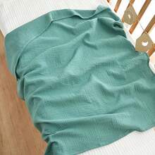 1pc Large Size Double Layer Baby Blanket, Thin, Soft & Breathable, Cartoon Print, Baby Swaddle - Multicolor - View 9