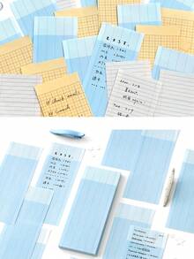 PaperMore Life Progress Series 3 Writable Sticky Notes Minimalist Planner Memo Pads For Notebooks, Journals, Planners, Back To School Season - one-size - View 6