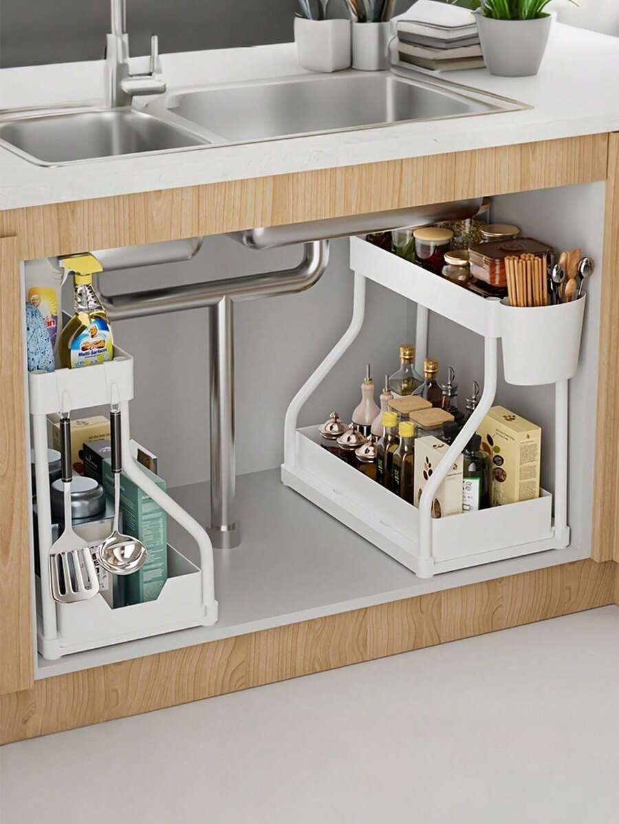 Slide Out Organizer - White - View 1
