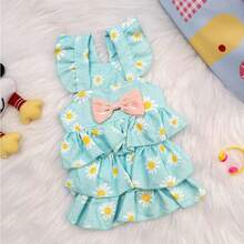 Pet Dog And Cat Clothes, Summer Spring Autumn Thin Princess Dress, Anti-Shedding, Dress For Small Dogs And Cats, Cake Skirt - Multicolor - View 6