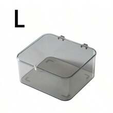 1pc Transparent Dust-Proof Flip Cover Storage Box, Suitable For Hair Clips, Headbands, Elastic Bands, Desktop Organizer, Stackable Drawers, Applicable For Vanity, Bathroom, Gift For Girlfriend,Room Decor, Minimalist - View 11