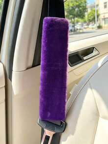 1PC Long Plush Car Seat Belt Shoulder Pad, Soft Skin-Friendly Shoulder Cover - Shoulder Pads - View 11