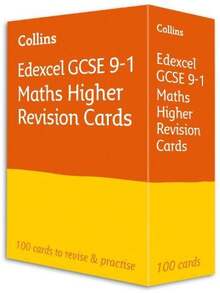 Edexcel GCSE 9-1 Maths Higher Revision Cards - Single Book - View 2