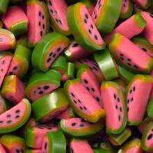 Vidal Bonbons et bonbons - VIDAL Fruit Bites Pastèque sachet 1,5 kg 250 unités - Voir 4