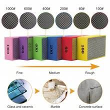 6pcs Polishing Tool Set, Polishing Sponge, Handheld Polishing Pad, Multiple Grit Abrasives, Suitable For Tile, Glass, Stone, Marble, Granite, Ceramic, Metal, Can Be Used For Wet And Dry Polishing - A - View 9