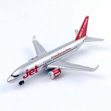 Jet2 Airplane Model, Die-Cast Metal Model Aircraft, Suitable For Collection And Holiday Gifts - Silver - View 1