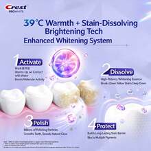 Kem đánh răng Crest Radiant White, làm trắng nhiệt sáng trắng, 120g - Bright White Thermal Whitening 120g - Xem 3