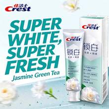 Kem đánh răng Crest 3D White Dual Essence làm trắng, hương nhài và hoa trà, 120g - Nhài & Trà hoa vàng 120g - Xem 1