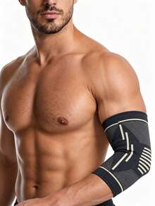 1pc Shoulder Support With Pressure Pad, Unisex Adjustable Shoulder Brace, Protects Left & Right Shoulders - Multicolor - View 8