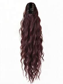 26inch 100g Halloween Women's Wavy Ponytail Hair Extension With Large Claw Clip, Multi-Color, Suitable For Daily Wear And Multiple Occasions - Multicolor - View 12