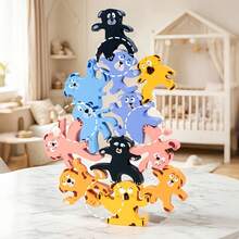 Children's Educational Tabletop Stacking Blocks Balance Game Dog Blocks Logical Thinking Battle Spatial Imagination Concentration Training Toy Holiday Gift - Multicolor - View 12