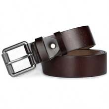 1pc Western Cowboy Men's Belt - With Square Alloy Buckle - Ideal Gift For Any Occasion - ZH029 - View 12