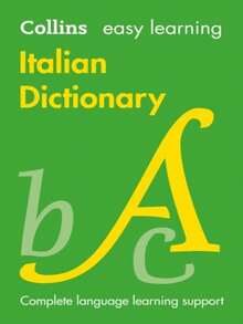 Easy Learning Italian Dictionary - Single Book - View 1