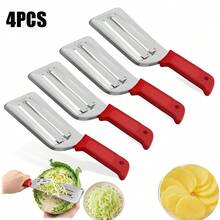 4PCS /1PC Cabbage Kitchen Knife Slicer Chopper Shredder Sauerkraut Cutter Coleslaw Grater - Multicolor - View 10