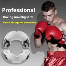 1 Box Football Basketball Rugby MMA Mouth Guard (Dental Guard, EVA Material), Wear-Resistant, Shock-Absorbing, Sports Protection Increased By 30%, Essential For Boxing Taekwondo, Combat Sports Protective Gear, Suitable For Teenagers And Adults - Multicolor - View 3