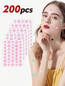 1920/1000/960/600/480/400/240/200/40pcs Cute Design Stickers, Fun Cartoon Stickers, Mini Stickers, Suitable For Parties, Offices, Halloween And Other Occasions. Holiday Party Stickers, Heart-Shaped Stickers, Decorative Stickers (For Decorative Purposes Only, Not For Cosmetic Use) - Multicolor - View 7