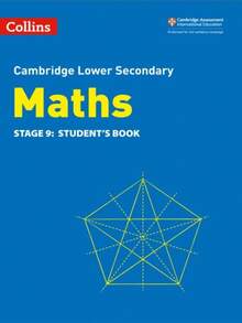 Lower Secondary Maths Student's Book: Stage 9 - Single Book - View 1