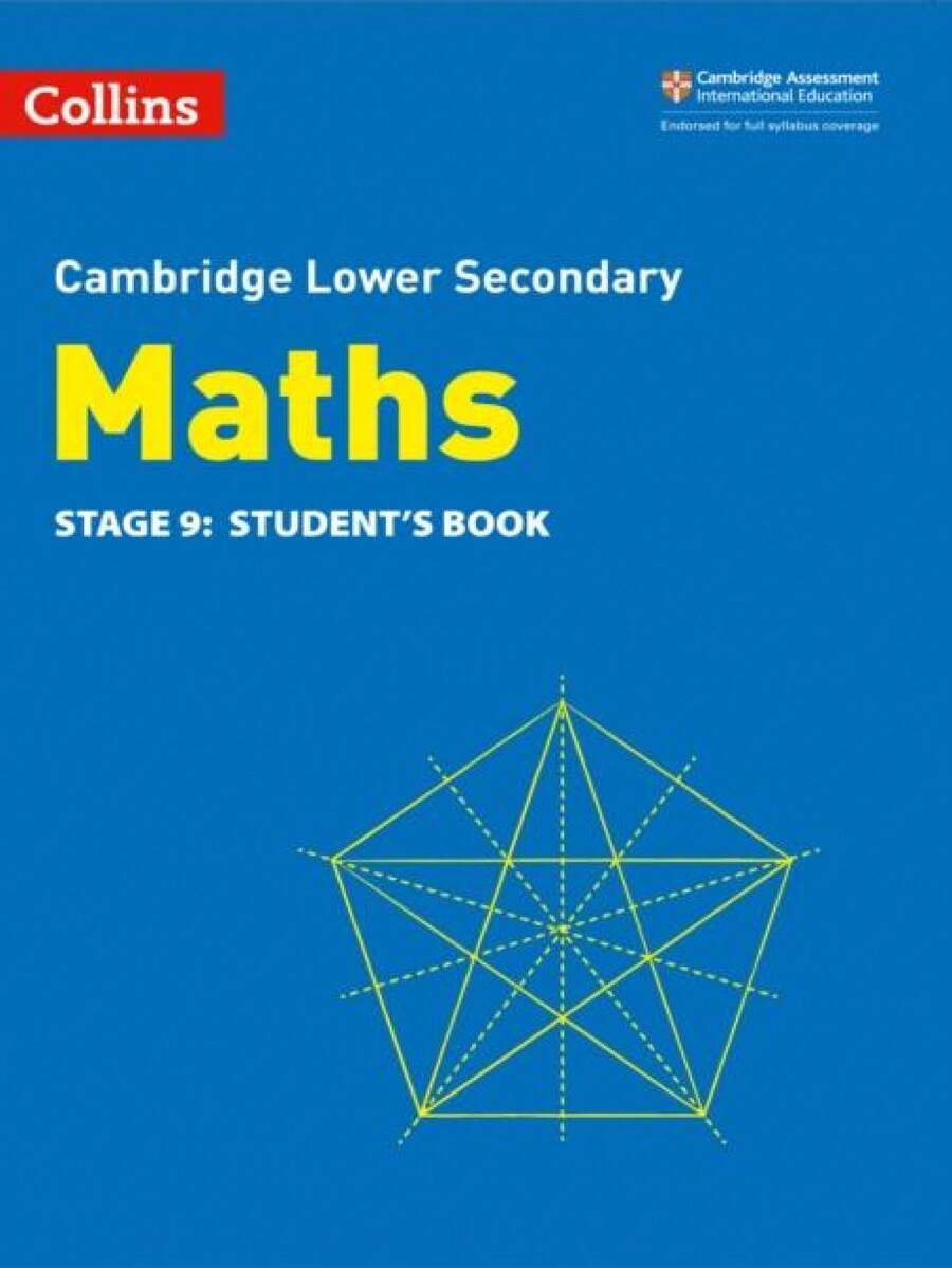 Lower Secondary Maths Student's Book: Stage 9 - Single Book - View 1