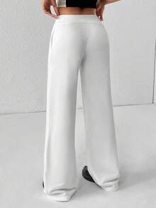 Women Sweatpants - Navy Blue - View 3