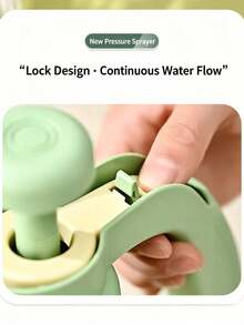 Pressure-Type Watering Can, Home Gardening Watering Pot, Adjustable Nozzle Small Spray Bottle, Press-Type Water Sprayer, Multi-Purpose Sprayer For Balcony Plants Watering And Cleaning - A - View 5