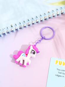 Hasbro Cartoon My Little Pony Unicorn Keychain Cute Car Key Chain Rainbow Horse Unisex Bag Pendant Gift - Multiple Styles - View 14