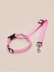 Modern Polyester Adjustable Pet Car Restraint Leash With Headrest Strap And Metal Swivel Clip, Vehicle Tether For Dogs And Cats, Suitable For Backseat Riding, Driving, Walking, Camping, Road Trips, Thanksgiving, Christmas, Autumn/Winter Travel Accessory - Multicolor - View 18
