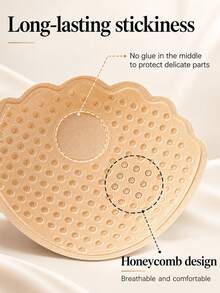 Lace Push-Up Adhesive Bra, Women's Strapless Sticky Lingerie, Invisible Backless Self-Adhesive Lift Bra, Lace Underwear, Suitable For Wedding Dress, Summer Tops, Jumpsuits - Multicolor - View 3