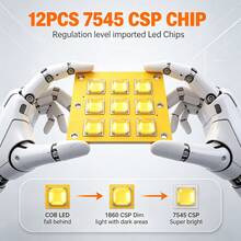 Heyword 2pcs/1pc 2000W H7 H4 H11 LED Mini Lens Headlight 9005 9006 HB3 HB4 Canbus Turbo LED Projector Bulb 6000K Car/Motorcycle Light Fog Light - 6000K Cold White - View 7