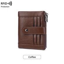 FOREVER MIYIN RFID Blocking Trifold Purse For Women, Snap Button Wallet With Multi Card Slots, ID Window And Dual Zipper Pockets For Daily Use - Multicolor - View 17
