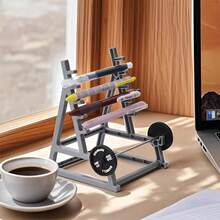 Hasbro 1pc/Gym Inspired Barbell Pen Holder, Fun Office Storage Organizer - One Size - View 4