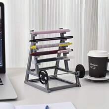 Hasbro 1pc/Gym-Inspired Barbell Pen Holder, Fun Office Storage Organizer - One Size - View 8