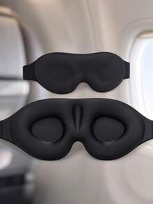 2合1旅行毯枕套組，可攜式可拆卸飛機用柔軟絨毛披毯，舒適保暖可折疊毯，附眼罩與耳塞 - 彩色 - 查看 6