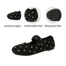 New Women's Multi-Function Casual Flat Loafers, Versatile For Parties, Beach, Dates, Evening Events, Daily Wear, Indoor And Outdoor, Commuting And Driving, Lightweight Flat Shoes - Black - View 7