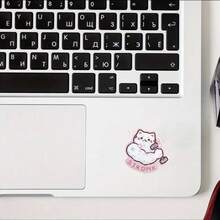 Muscle Cat Stickers, Fun Gym Exercise Vinyl Stickers, Suitable For Water Bottles And Laptops, Exercise Weightlifting Gifts - one-size - View 4