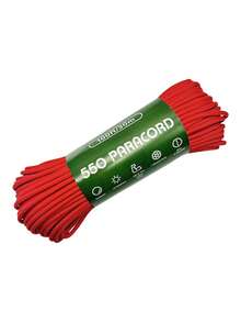 Tali Paracord Kekuatan Tinggi 550lb 7-untai 4mm sepanjang 30m, 100% Poliester, Kekuatan Tarik 249,48 KG, Cocok untuk Kerajinan DIY, Berkemah, Pakaian, Dekorasi, Tali Tenda - MultiWarna - View 15