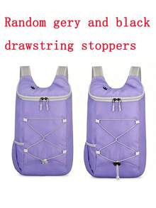 1 pieza Mochila plegable ligera de 20L resistente al agua, ultra ligera para senderismo y camping - Multicolor - Ver 11