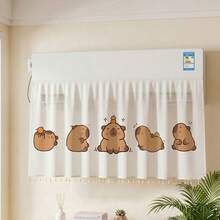 1pc Air Conditioner Deflector, Telescopic Air Vent Mask With Adjustable Blades, No Tools No Drilling Installation, Universal Anti-Direct Blow Air Vent Mask, Suitable For Home And Office (Cute Animal Design). Air Conditioner Deflector - Multiple Styles - View 17