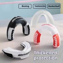 1 Box Football Basketball Rugby MMA Mouth Guard (Dental Guard, EVA Material), Wear-Resistant, Shock-Absorbing, Sports Protection Increased By 30%, Essential For Boxing Taekwondo, Combat Sports Protective Gear, Suitable For Teenagers And Adults - Multicolor - View 5
