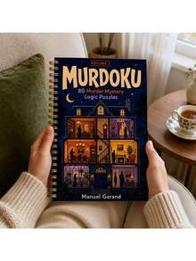 No Moor-Doku: Perplexing Mysterious Logic Puzzle - Manuel Galande Spiral Coil Spiral Coil Book, Fun And Challenging Word Game, Relaxing Brain Activity - Multicolor - View 3