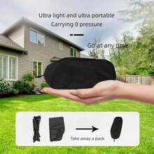 Silla Plegable Portátil para Camping y Picnic, Ultraligera y Resistente con Bolsa de Transporte - Negro - Ver 7