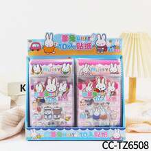10 miếng nhãn dán thỏ Miffy dễ thương, nhãn dán thỏ hoạt hình PVC chống nước, phù hợp cho bình nước, laptop, ví, ốp điện thoại, quà tặng tiệc, quà sinh nhật, Lễ Phục sinh, quà tiệc lễ hội. (Kiểu ngẫu nhiên) - Nhiều màu - Xem 1