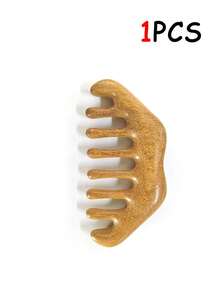 1pc Anti-Static Multi-Function Massage Comb, 8-Tooth Ball Design, Suitable For Scalp, Head And Neck Massage, Can Also Be Used As Hair Accessory - Multicolor - View 6