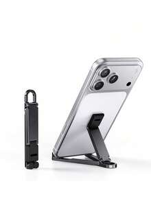 1pc Foldable Mini Keychain Phone Stand, Portable Travel Support Bracket, Hands-Free Holder, Suitable For Watching Movies, Video Calls, Long-Distance Travel, Home Office And Outdoor Travel Digital Accessory - Multicolor - View 14