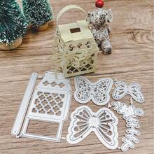 1pc Butterfly Box Metal Cutting Die, Suitable For Scrapbooking, Handmade Card Making And Gift Box Making, Fun Embossing Template - Box - View 3
