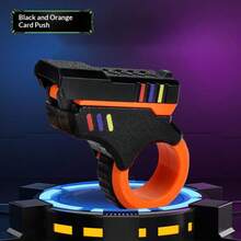 Rotating Ratchet Creative Finger Fidget Ring, Multiple Ways To Play! Rotating Ratchet Produces Crisp Mechanical Sound, Smooth Opening And Closing Operation, Portable Ring Design For Carrying Anywhere, Relieve Stress During Work, Commute, And Class Breaks, Essential Gadget For Toy Enthusiasts. - Multicolor - View 12