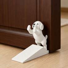 1pc New Cute Puppy Door Stopper 3D Labrador Shaped Door Wedge Anti-Slip Sloped Stable Door Jammer - Multicolor - View 2