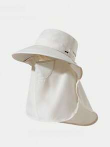 1 pieza Sombrero unisex de protección solar con protector de cuello, sombrero de pescador/senderismo transpirable, para exteriores primavera verano, patrón de camuflaje, aleatorio - Multicolor - Ver 12
